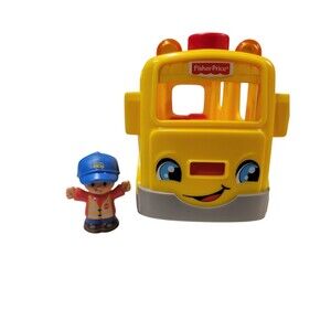 Little People School Bus with Driver Lights & Sounds